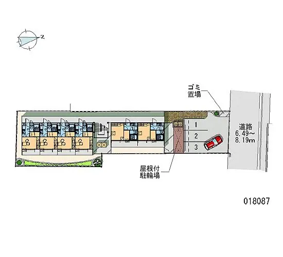 ★手数料０円★東大阪市長堂 月極駐車場